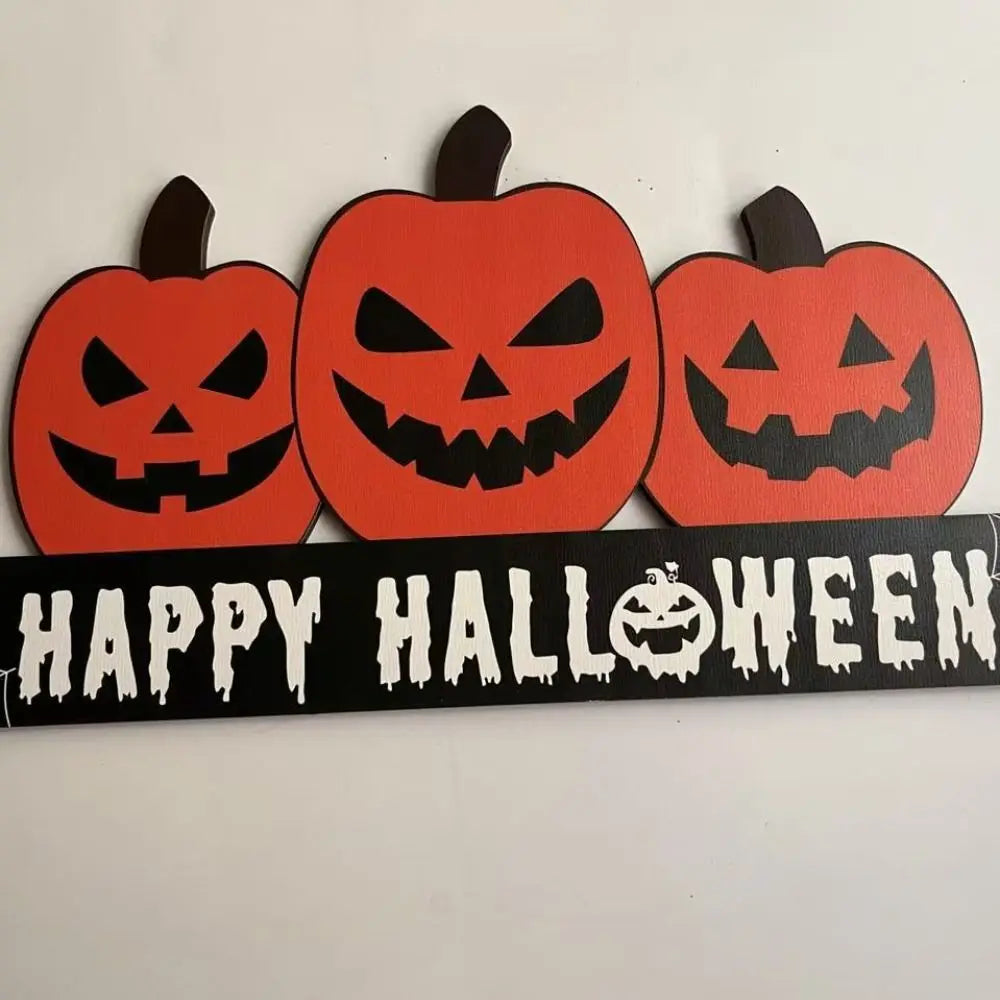 Fall Pumpkin Table Decor Halloween Desk Decorations Fall Table Decor Fall Wooden Table Sign Halloween Ornaments