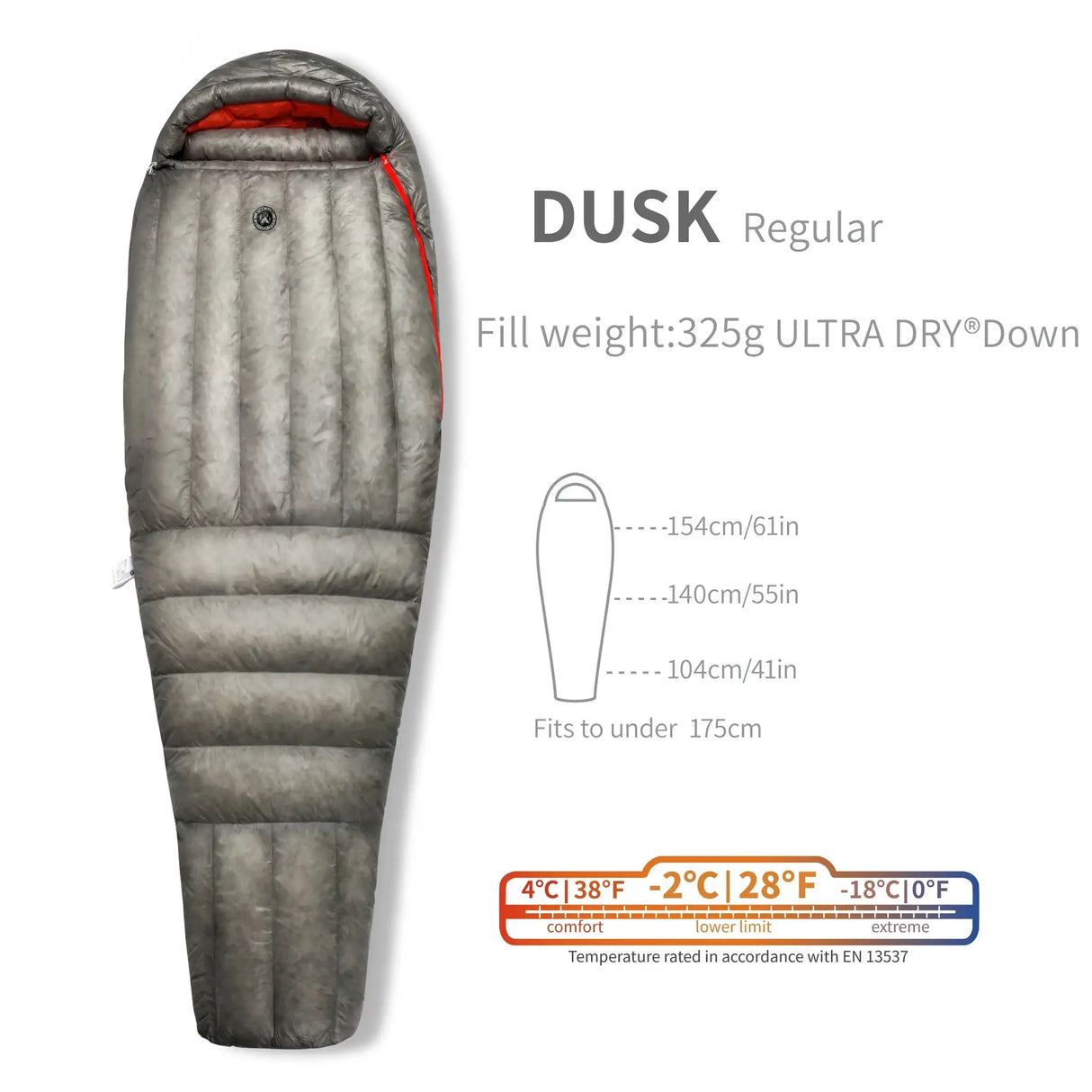 AEGISMAX Wind Hard Dusk Upgrade 7D Nylon DWR 800FP Ultra Dry Down Pro Ultralight Sleeping Bag Camping and Hiking for Men & Women - Lootquake