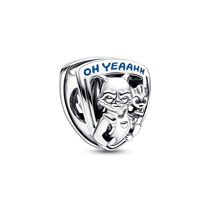 MINISO Charms Beads 925 Sterling Silver For 925 Original Harry 3mm Potter Bracelets Women Pendant DIY Jewelry Make Gifts - Lootquake