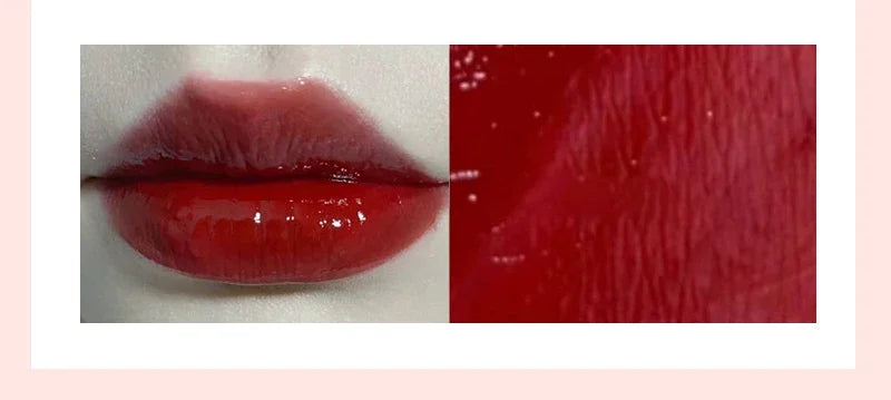 HERORANGE Brillo de labios ligero, brillo de labios, no se pega fácilmente, duradero, lápiz labial hidratante de agua, maquillaje líquido coreano