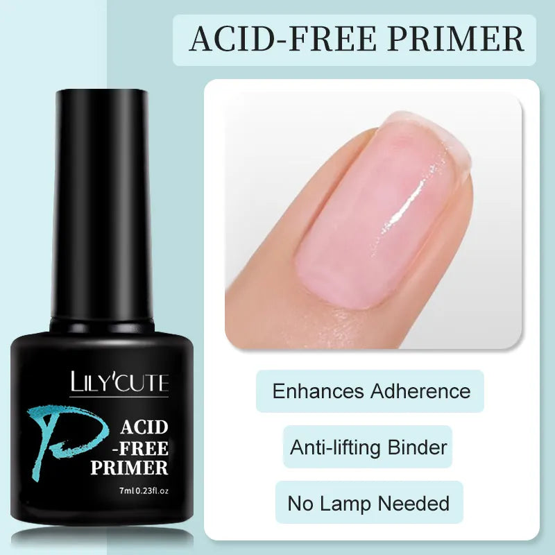 Esmalte de uñas en gel delineador LILYCUTE de 5 ml con efecto francés semipermanente UV LED.