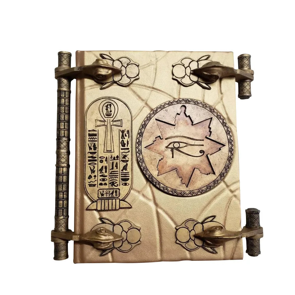 The Book of The Dead Ancient Egypt Home Decor Magic Book Mummy Prop Handcraft Resin Ornament Halloween Easter Desktop Decoration - Lootquake