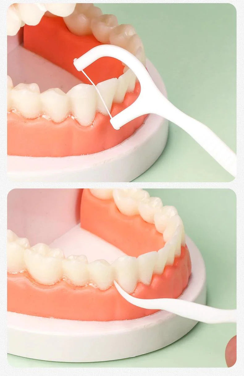 50/150/300/600/1000 PCS dental floss sticks oral care tools