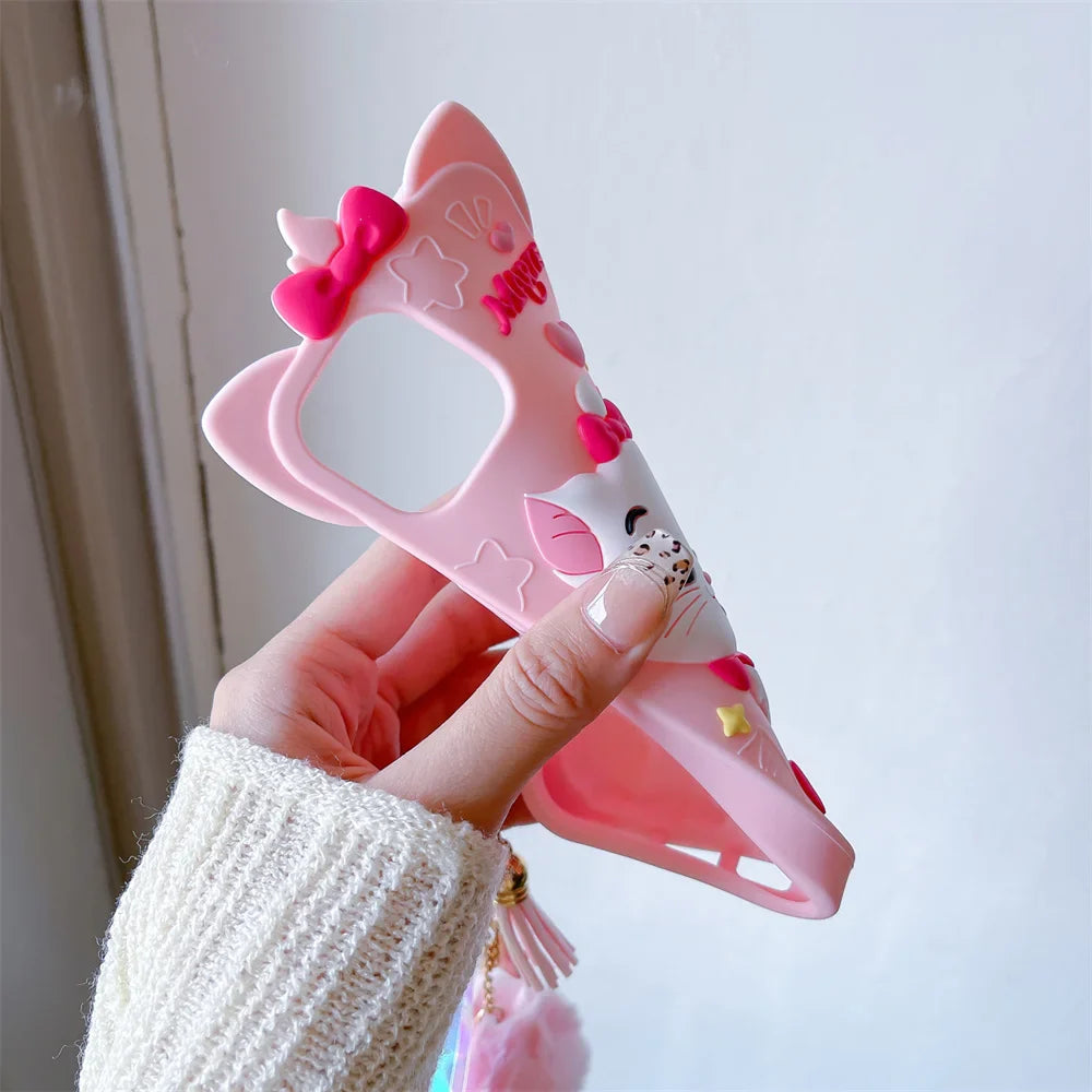 Funda para teléfono de moda con la caricatura de Disney Marie