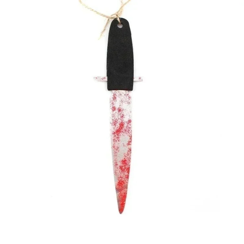 Halloween Decoration Horror House Bloody Weapons Garland Banner Halloween Bar Club Zombie Vampire Party Decorations Supplies