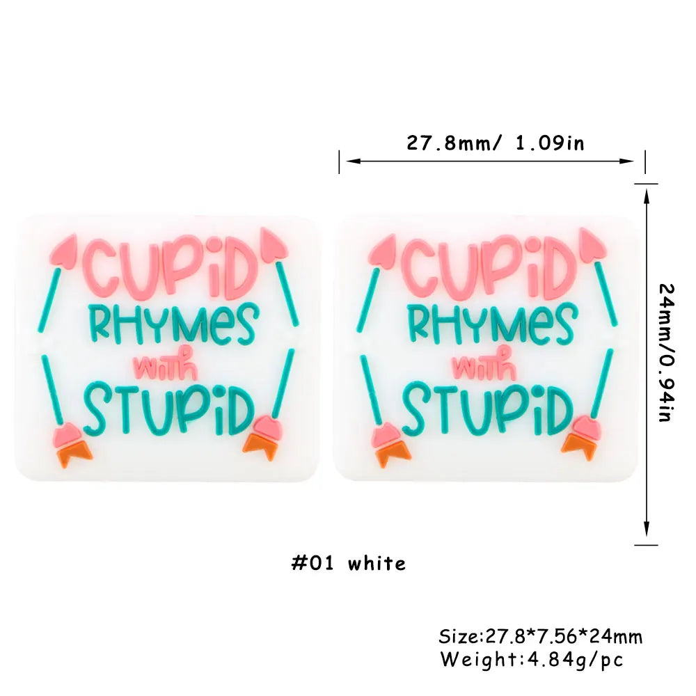 Kovict 5/10Pcs New Focal Silicone Beads Easter Series Bead For Jewelry Making DIY KeyChain Bracelet Necklace Pen Accessories