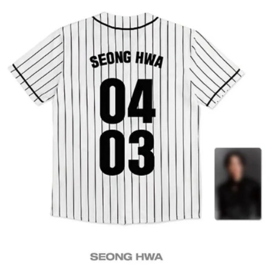 2024 Ateez World Tour TOWARDS THE LIGHT Baseball T-Shirt Men Women Hipster Hip Hop Short Sleeve Baseball Jersey Tee Shirt Homme - Lootquake