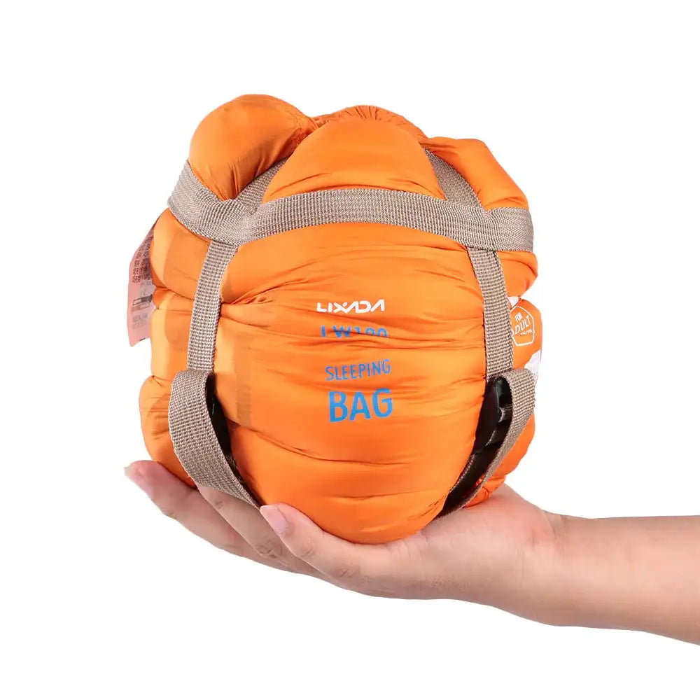 Saco de dormir portátil para exteriores Lixada de 190 x 75 cm, para acampar, viajar, senderismo, multifunción, ultraligero, 680 g, para mochileros.