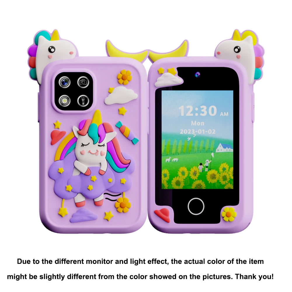 New Mini Phone Children Toy Musical Unicorn Dinosaur Baby Mobile Camera MP3 Player Educational Toys Kids Christmas Birthday Gift - Lootquake