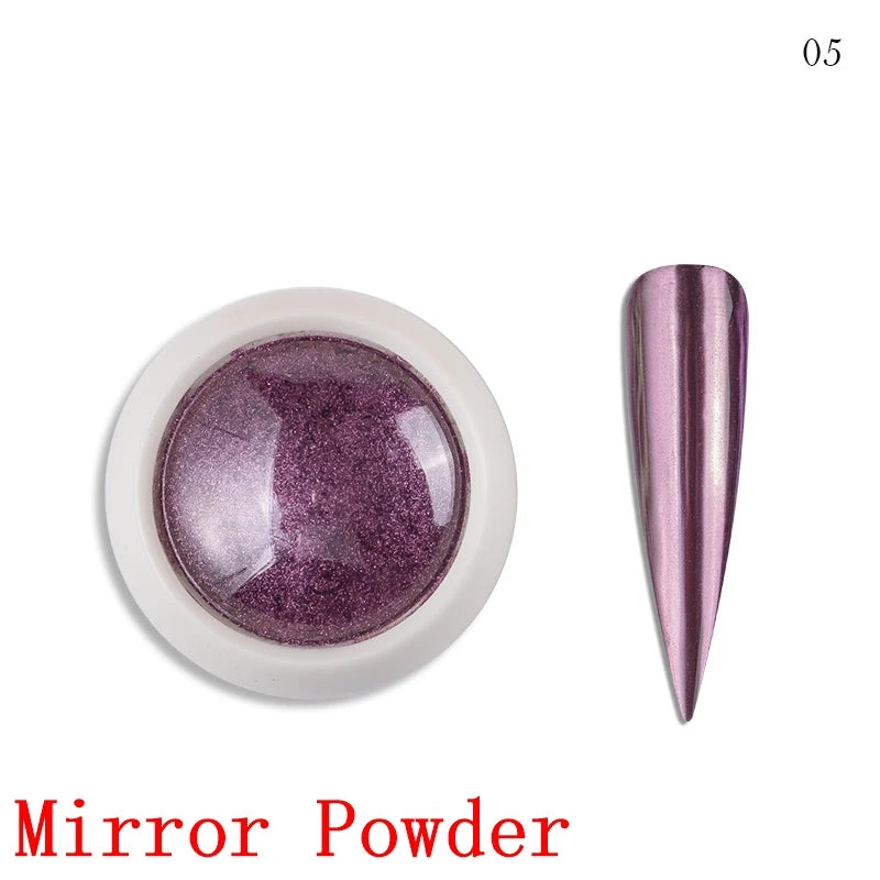 8ml Silver Mirror Metallic Nail Gels Polish UV Soak Off Paint Gel Polish Flower Drawing Gold Superbright Nails Lacquer UV Gel #*