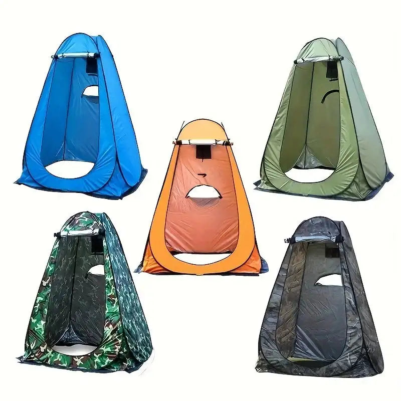 Portable Privacy Shower Tent Outdoor Waterproof Changing Room Shelter for Camping Hiking Beach Toilet Shower Bathroom - Lootquake