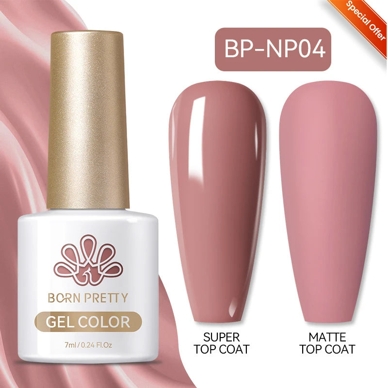 BORN PRETTY 10ml Reflective Glitter Gel Nail Polish Carat Mirage Sparkling Color Shine UV LED Soak Off Semi-Permanant Varnish