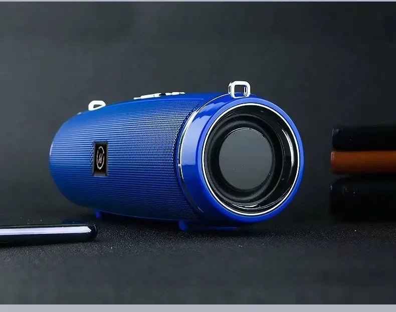 Altavoces portátiles Bluetooth Mini inalámbricos de alta fidelidad con sonido envolvente, subwoofer, para exteriores, impermeables, para camping y fiestas.