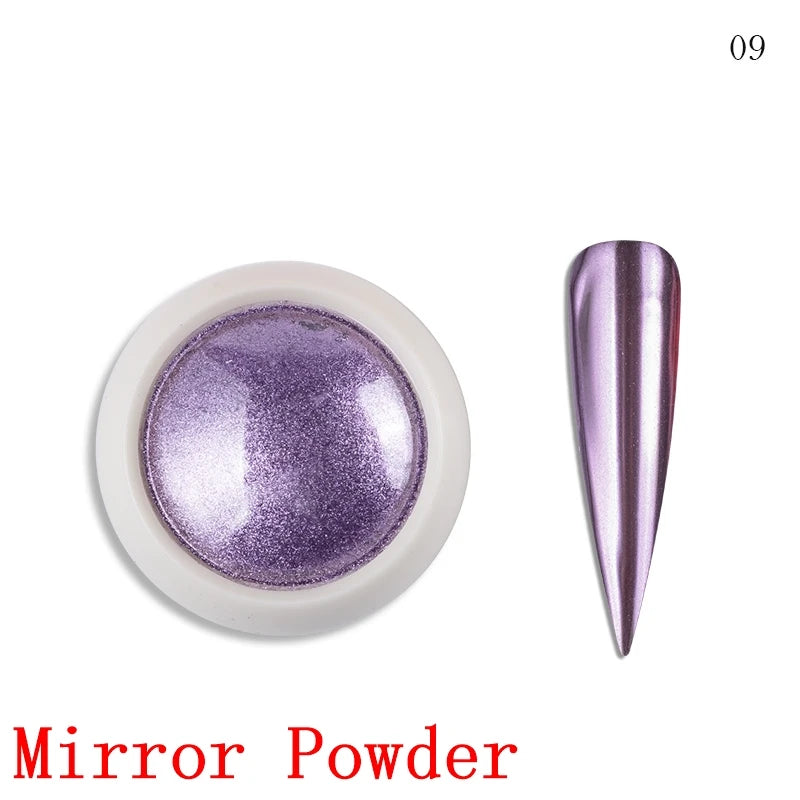 8ml Silver Mirror Metallic Nail Gels Polish UV Soak Off Paint Gel Polish Flower Drawing Gold Superbright Nails Lacquer UV Gel #*