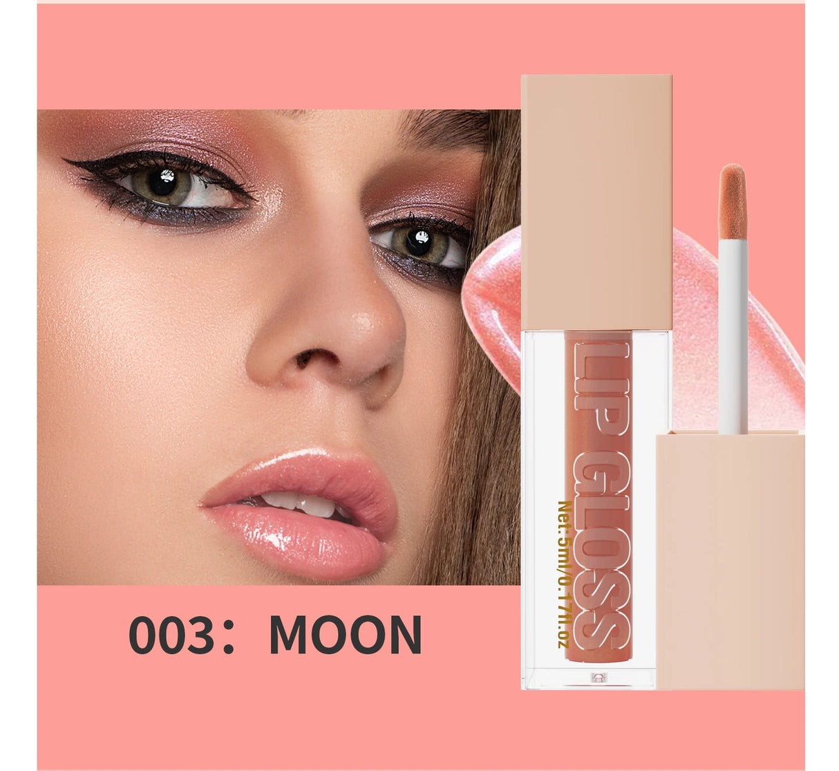 8 Color Non-stick cup Velvet Satin Gloss Lip glaze Mist Liquid matte lipstick Waterproof long-lasting color liquid