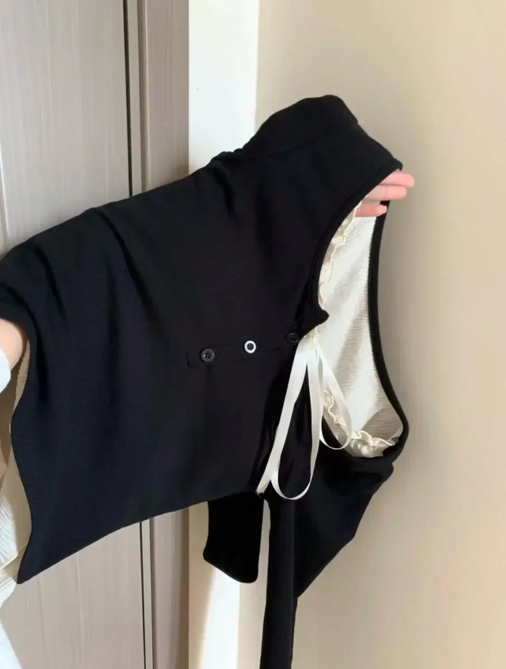 2024 Summer Kawaii Sweet Y2k Crop Tops Woman Casual Slim Long Sleeve Blouse Solid Korean Fashion Bodycon Pullover Office Lady - Lootquake