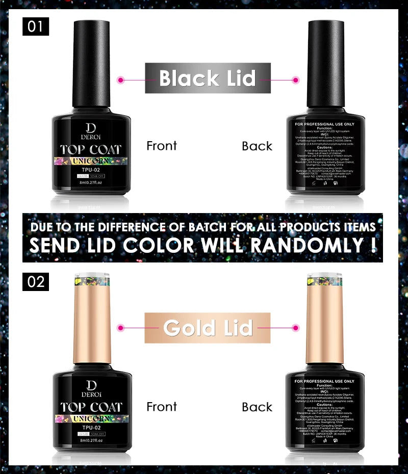 Esmalte de uñas CNails sin necesidad de limpiar, capa superior de gel transparente, capa base de gel, barniz de secado rápido, capa superior UV/LED, accesorios para decoración de uñas, esmalte de uñas mate