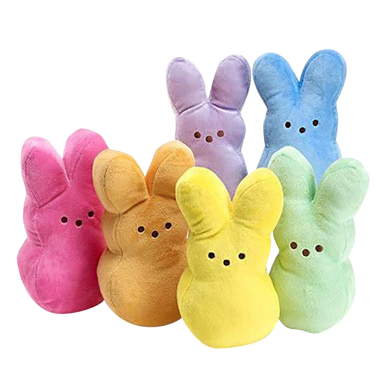 15cm Peep Bunny Plush Toys Stuffed Animal Star Carrot Rabbit Doll Room Desktop Sofa Decor Easter Bunny Soft Pillow Gifts For Kid - Lootquake