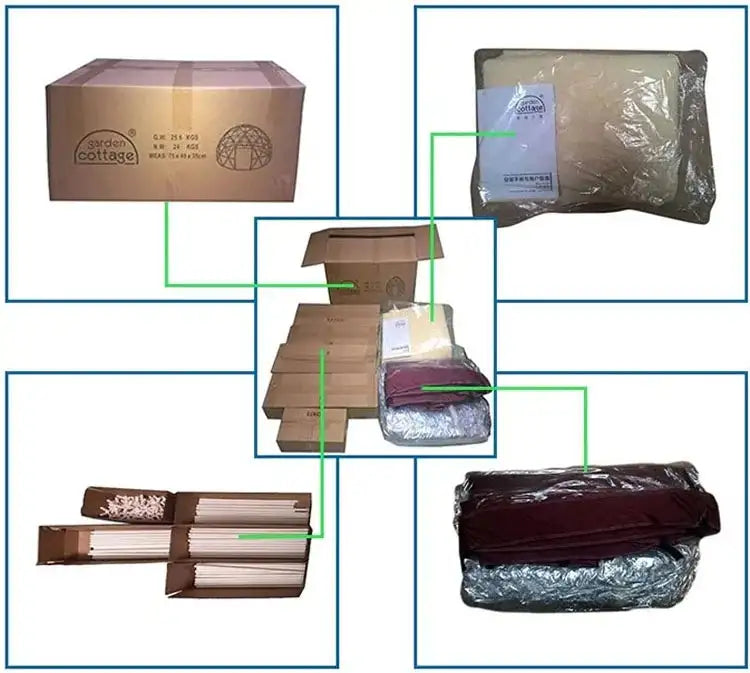 Garden Yard Glamping Dome Tent Inflatable Geodesic Dome Bubble Transparent Igloo Tent for Sale - Lootquake