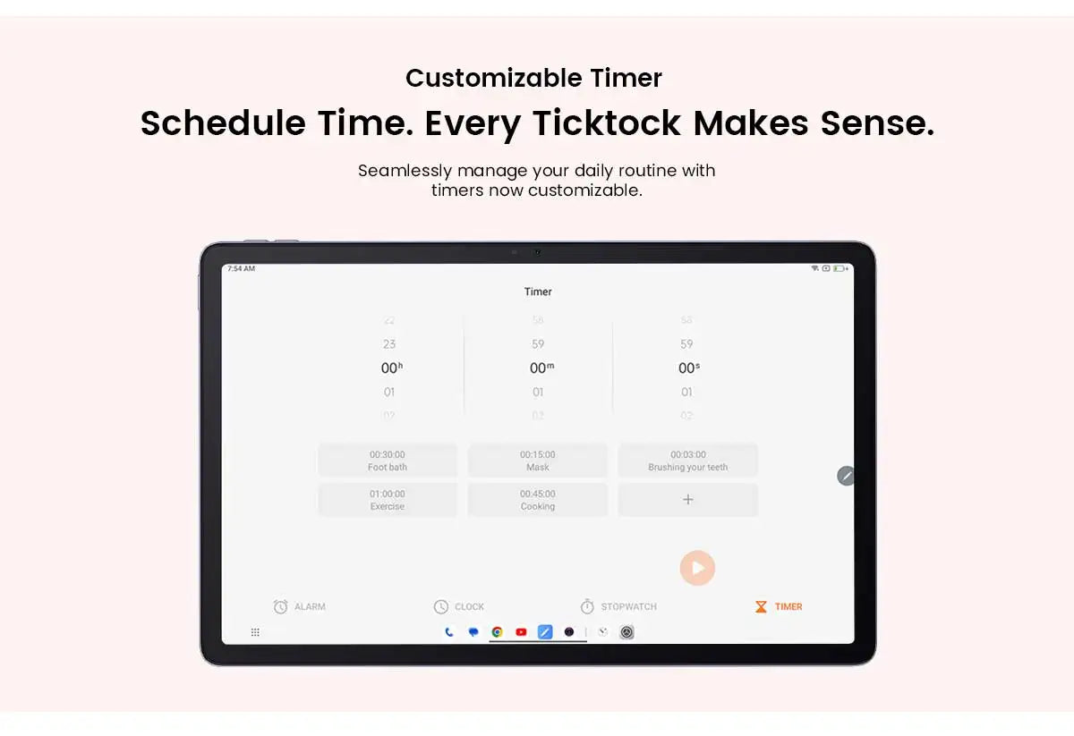 Tablette PC Blackview Tab 16 Pro 11'' FHD+ T616 Octa Core 24 Go (8+16) RAM 256 Go ROM 7700 mAh 4G Tablettes Android 14