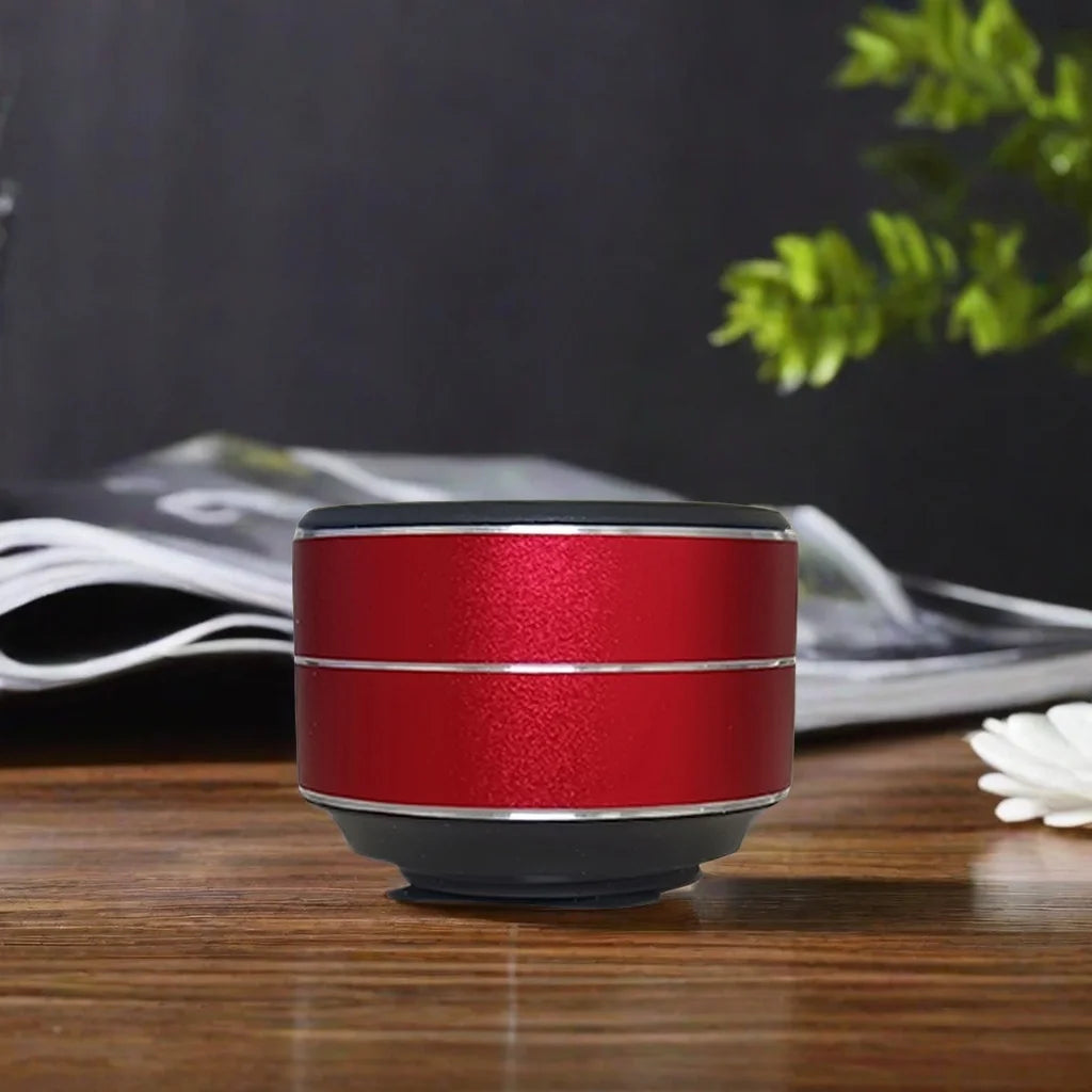 Wireless Bluetooth Vibration Speakers Mini Bone Conduction Speaker Stereo Audio Digital TWSDropshipping Portable Metal Speaker