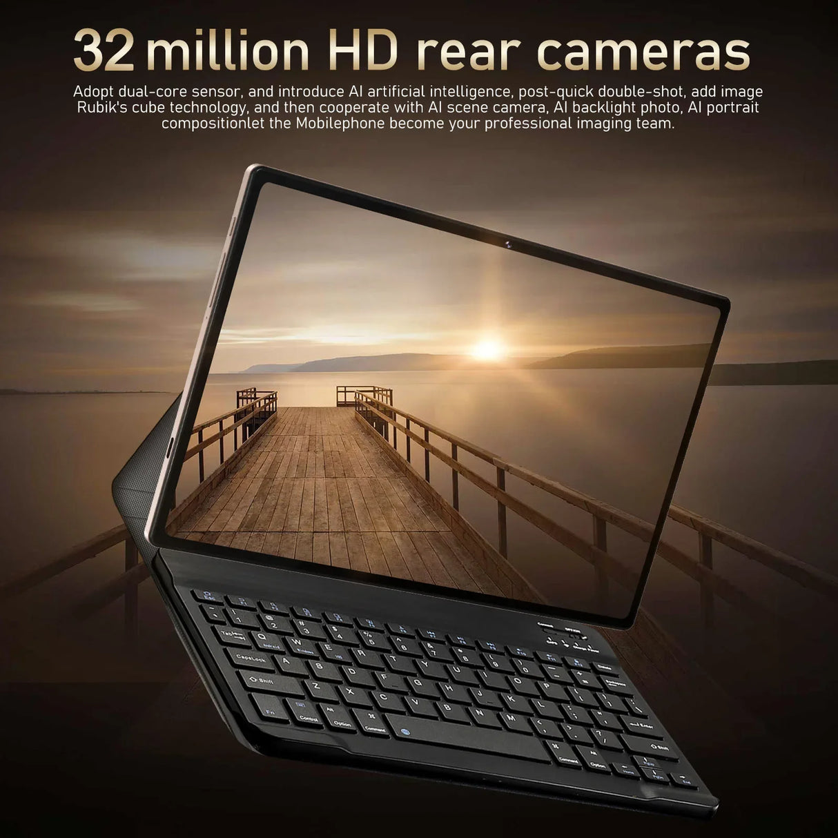 Tablette Pad 9 Pro originale 10,1 pouces Android 13 Snapdragon 8gen2 Global 16 Go + 1024 Go 10 000 mAh 5G Double SIM Wi-Fi Écran HD