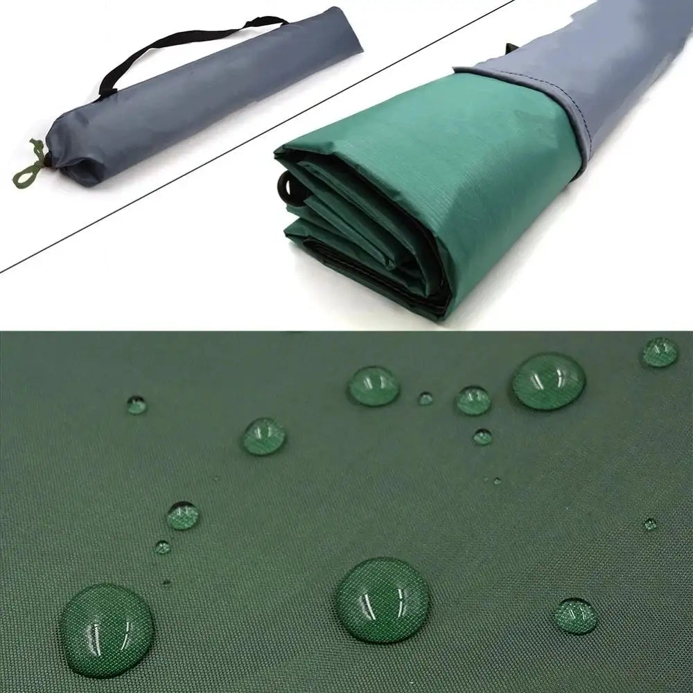 4x3m 3x3m Awning Waterproof Tarp Tent Shade Ultralight Garden Canopy Sunshade Outdoor Camping Hammock Rain Fly Beach Sun Shelter - Lootquake