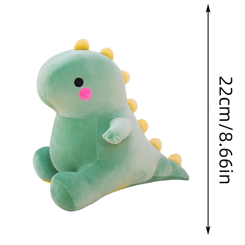 Cute Green Dragon Plush Toy, Stuffed Animal Dinosaur Doll, Christmas Halloween Thanksgiving Day Easter New Year Gift - Lootquake