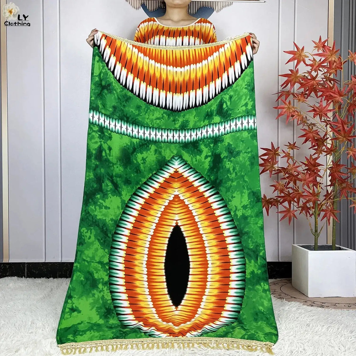 2024 Latest Muslim Sets Women Clothing Cotton Floral Loose Dashiki Long Dress African Abaya Dubai Traditional Islamic Clothing - Lootquake