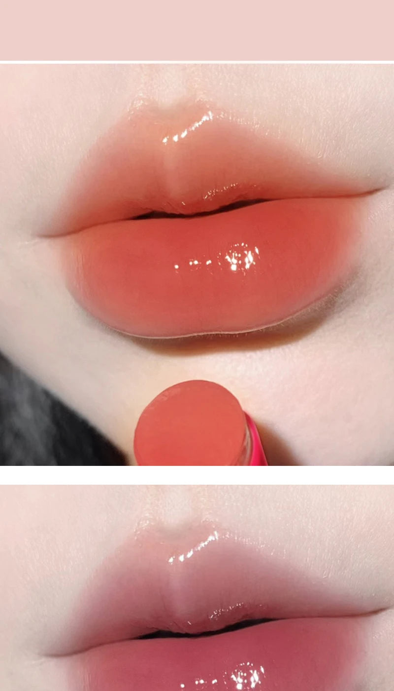 Brillo labial HERORANGE de alto brillo: duradero, sin transferencia, acabado espejo, tinte labial hidratante aterciopelado para un aspecto natural, vegano.