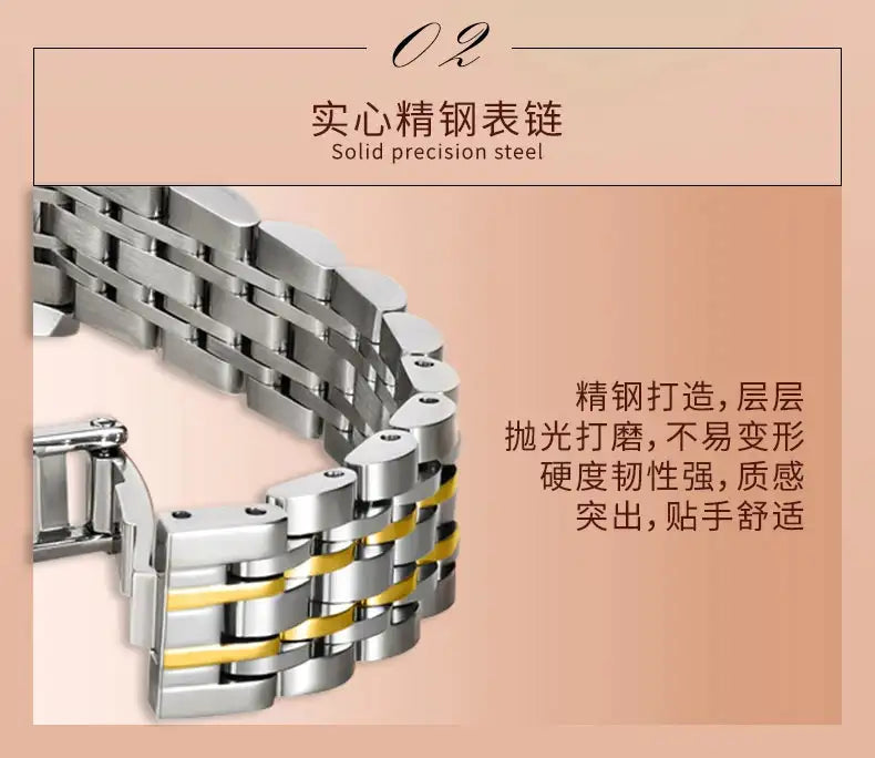 OLEVS Original Brand Elegant Women's Watches Waterproof Luminous Quartz Watch for Lady Necklace Bracelet Gift Box Set Calendar - Lootquake