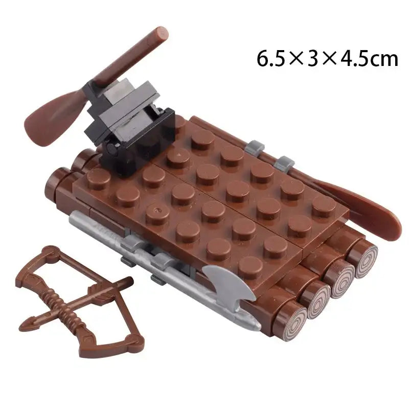 Military Building Blocks Solider Figures Gifts Weapons Tent Bonfire Field Tent Roast Chicken Siege Vehicle Camp Facilities Toys - Lootquake