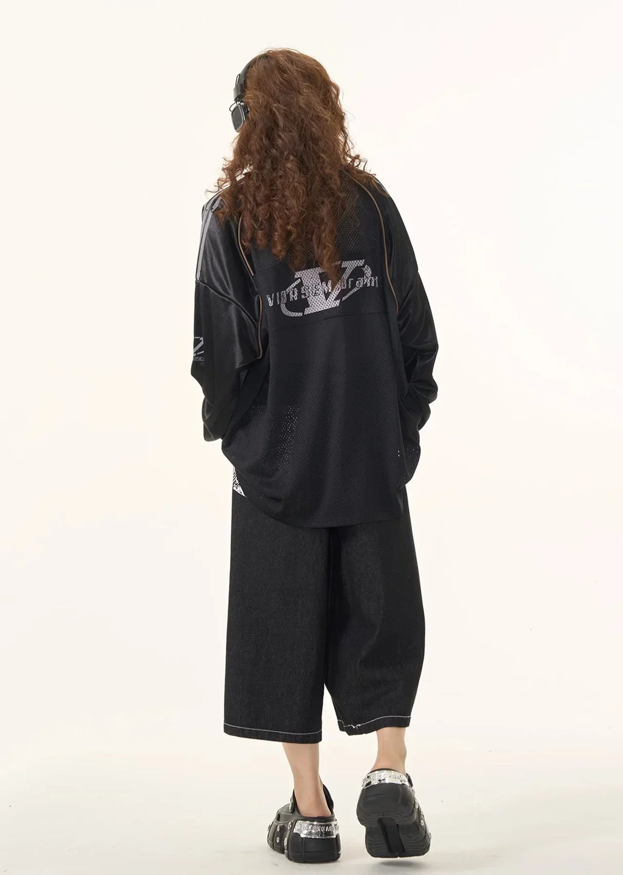 New Y2k Long Sleeve T Shirt Men and Women Harajuku Retro Letter Print Knitted Loose Sweatshirt Hip Hop Punk Long Sleeve Clothes - Lootquake