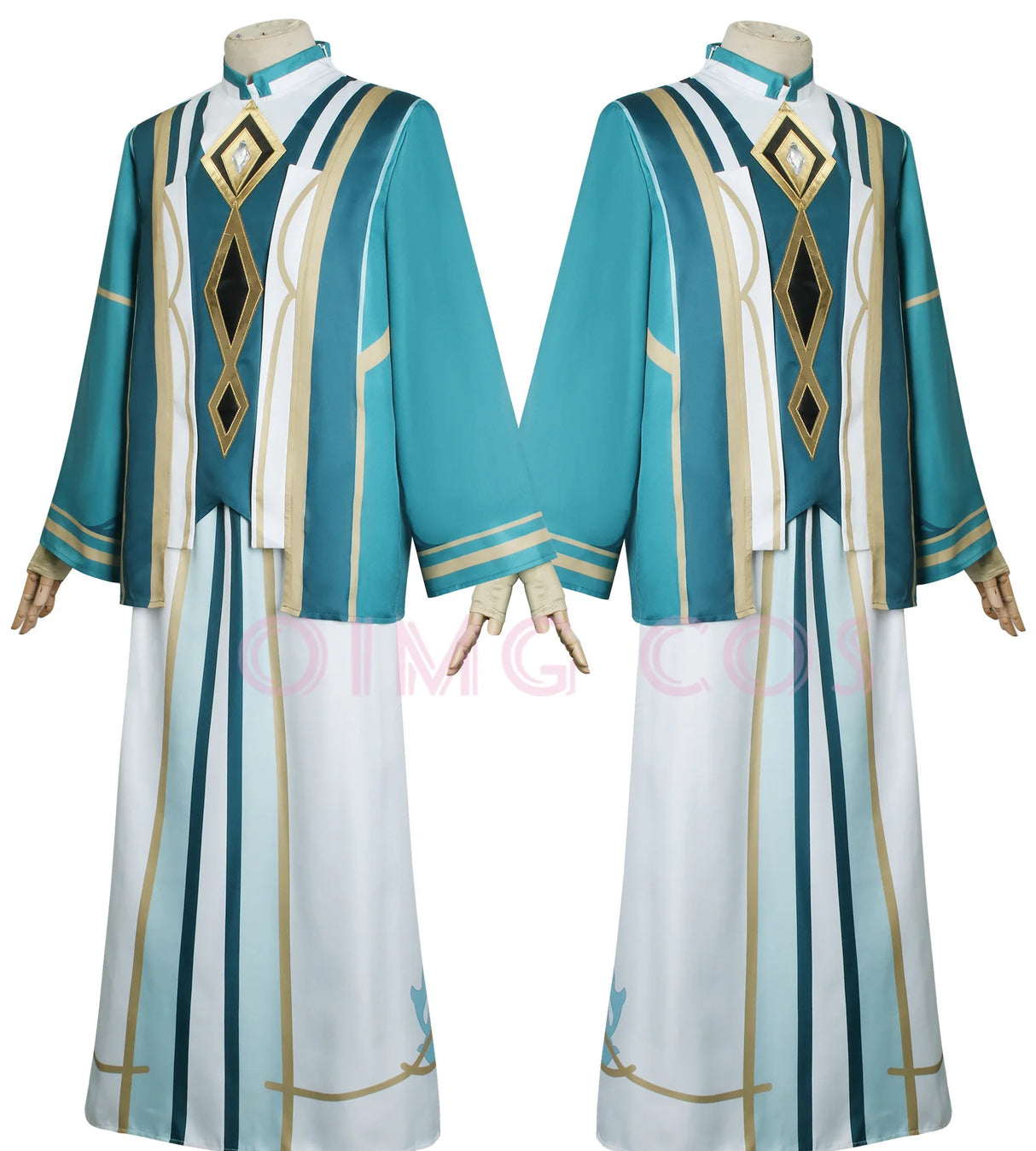 The Akademiya Cosplay CostumeImpact Carnival Uniform Wig Anime Halloween Costumes Men Game