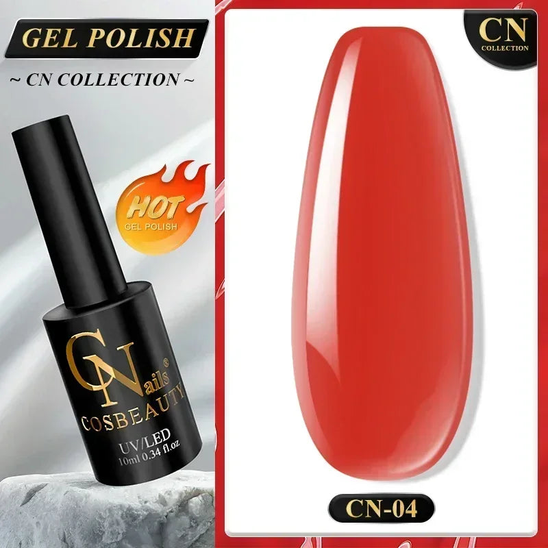 Esmalte de uñas CNails sin necesidad de limpiar, capa superior de gel transparente, capa base de gel, barniz de secado rápido, capa superior UV/LED, accesorios para decoración de uñas, esmalte de uñas mate