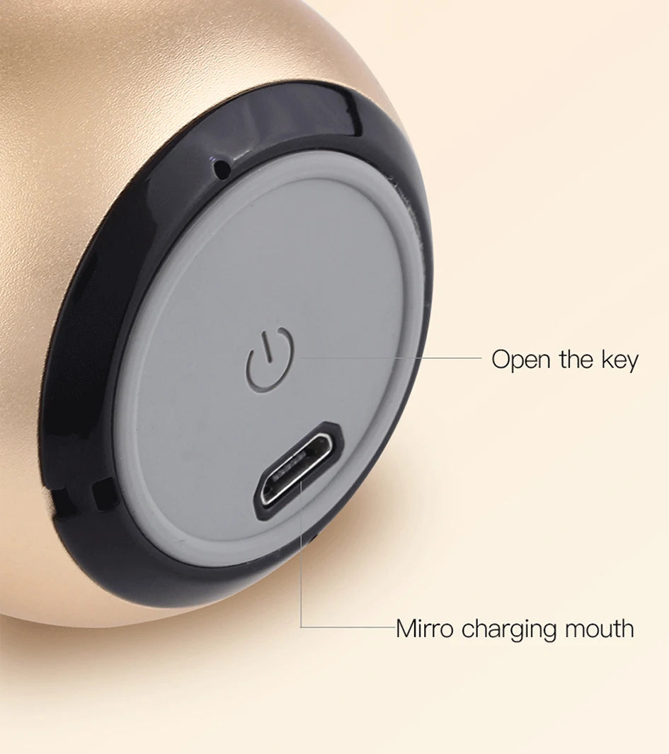 Enceinte Bluetooth sans fil 5.3 pouces, portable, TWS, petit caisson de basses en acier, métal lourd, mini enceinte stéréo Bluetooth d'extérieur