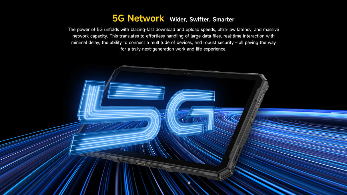 Tablette robuste Ulefone Armor Pad 4 Ultra 5G, écran 10,36 pouces, 2K, jusqu'à 16 Go de RAM, 256 Go de ROM, Android 14, 11 800 mAh