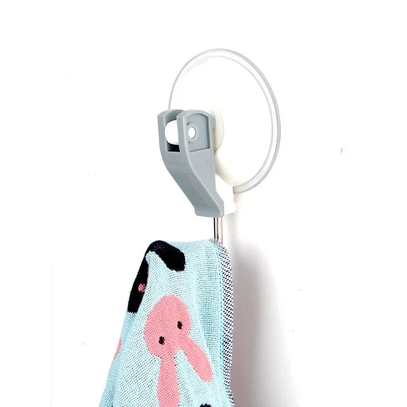 Organizador de almacenamiento para el hogar con gancho de succión y potencia de vacío fuerte con estilo único