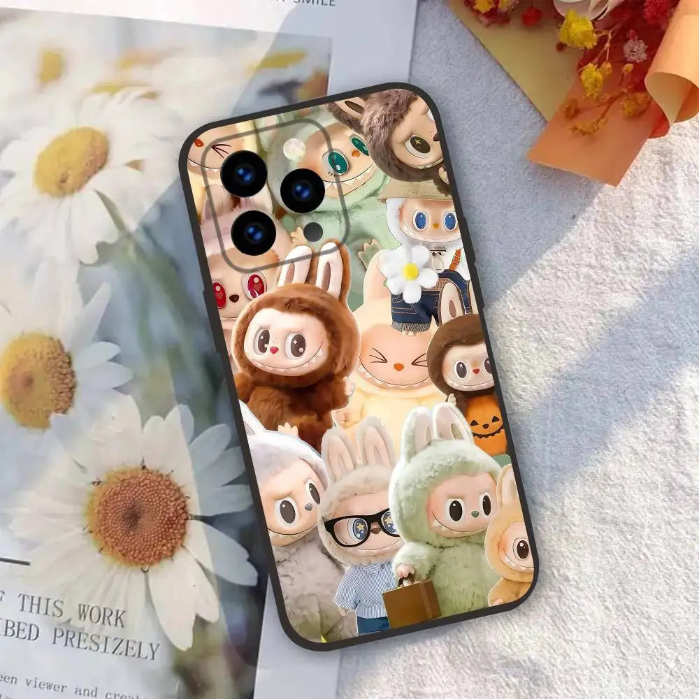 Phone Case Silicone Soft Black Shockproof TPU For iPhone