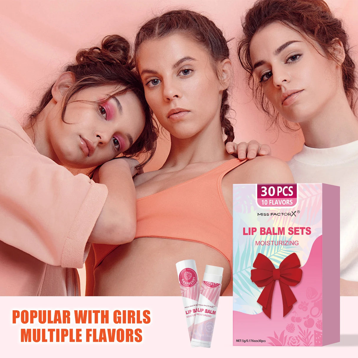 30pcs/box lipstick set, lip moisturizing, moisturizing, smooth, delicate, soft, shiny lips exclusive for women, the best choice