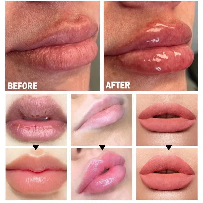 Aceite voluminizador de labios que rellena los labios al instante, aumentando su elasticidad, hidratación duradera, brillo y saturación, belleza, maquillaje, cuidado de labios.
