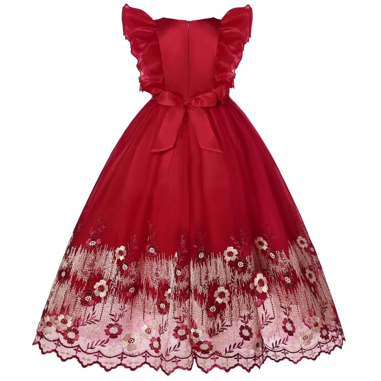 New Princess dress Large children's long dress Girl piano performance dress Festival party dress - Lootquake