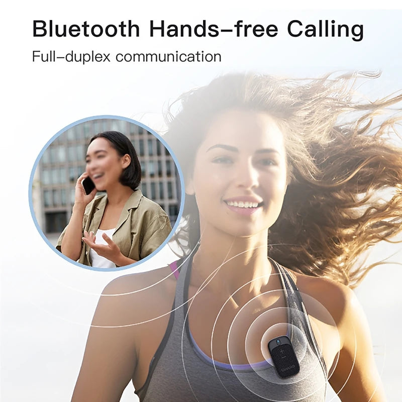 Altavoz Bluetooth portátil para exteriores, altavoz portátil de llamadas Bluetooth con soporte magnético para ciclismo, senderismo y correr.