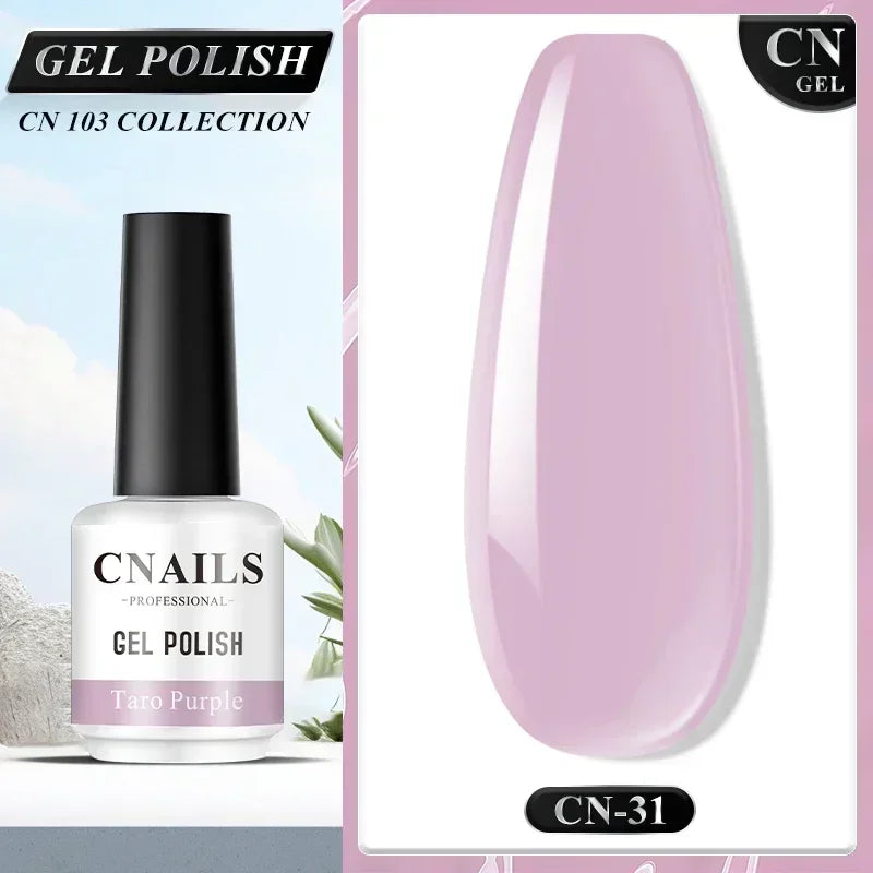 Esmalte de uñas CNails sin necesidad de limpiar, capa superior de gel transparente, capa base de gel, barniz de secado rápido, capa superior UV/LED, accesorios para decoración de uñas, esmalte de uñas mate