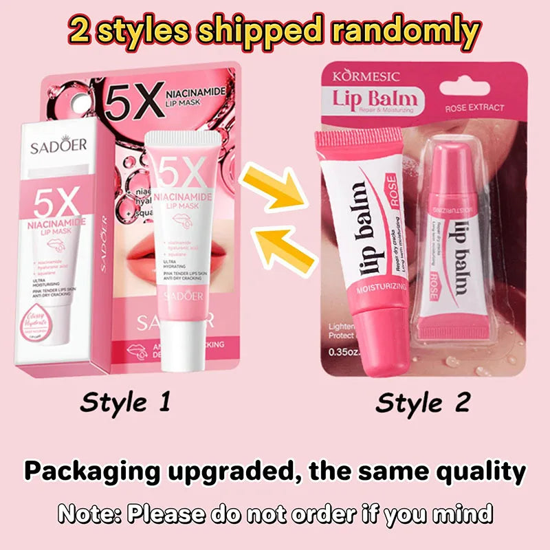 Bálsamo labial para eliminar las ojeras, aclarador de melanina, mascarilla, brillo, exfoliante, tratamiento labial rosa, reduce las líneas de expresión, mejora la sequedad y humecta.