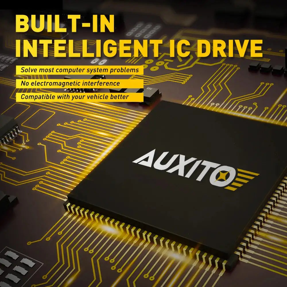 AUXITO 1/2X H4 LED Canbus Headlights 12V 9003 HB2 Hi/Lo Beam Motorcycle Headlamp Fanless H4 LED Bulb for Lada Honda Toyota Ford - Lootquake