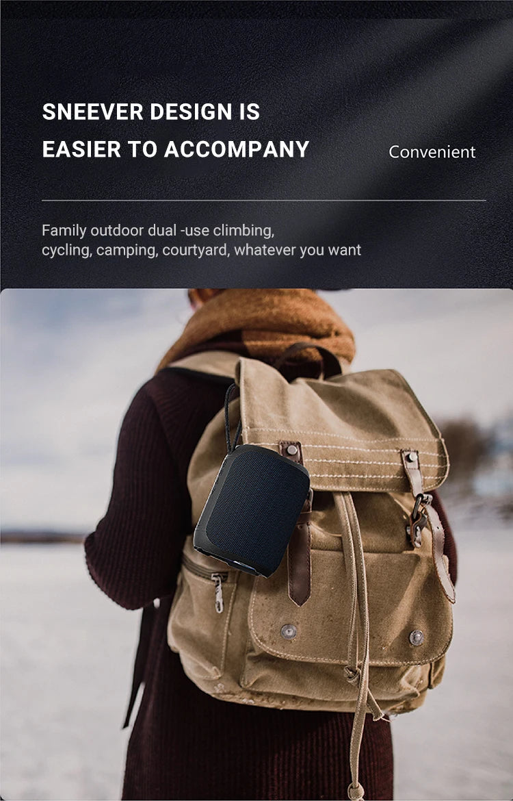 Altavoz Bluetooth portátil, subwoofer estéreo de 360 grados, resistente al agua IPX7, con iluminación, compatible con TF, TWS, inalámbrico, 40 W, para exteriores.