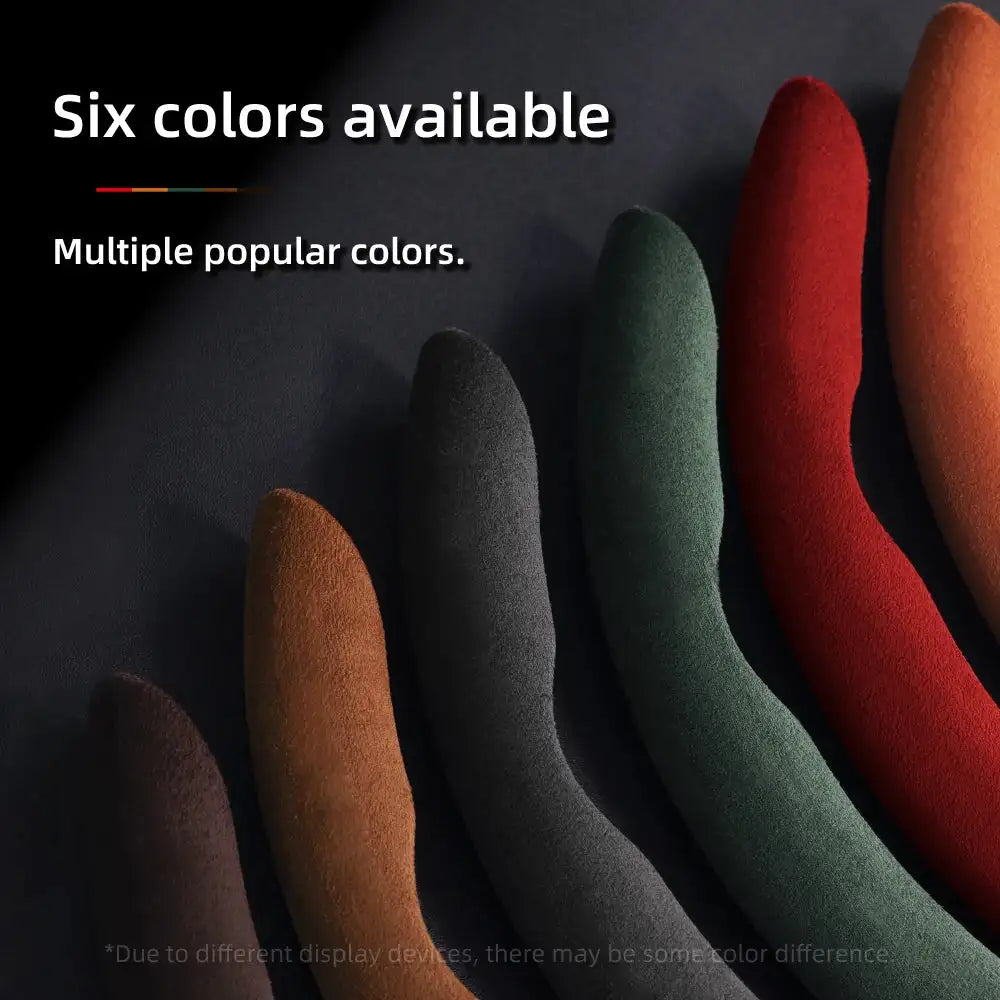 For Jeep Suede Snap-on Steering Wheel Cover Fit Renegade Compass Wrangler Jk Jl Grand Cherokee Wk2 Accessories Wj Portachiavi - Lootquake