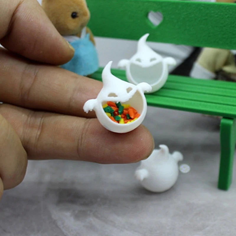 Décorations miniatures d'Halloween – Petits meubles décoratifs pour maisons de poupées