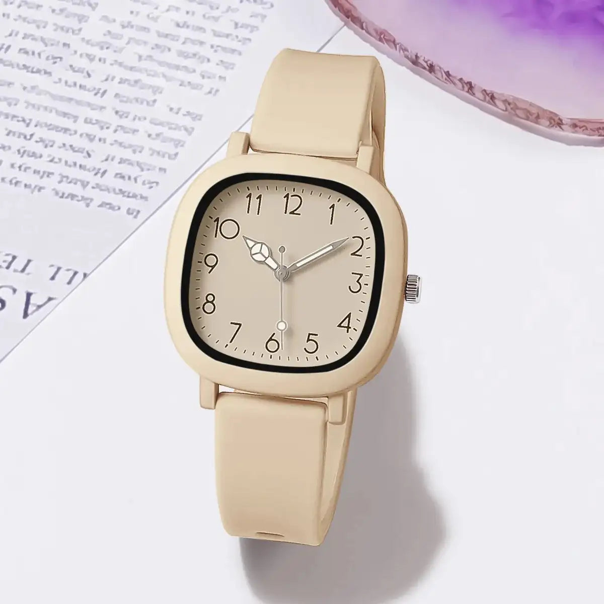 Fashion Brand Bear Women Quartz Watch 2024 Ladies Casual Silicone Jelly Watches Clock Girl Gift Zegarek Damski - Lootquake